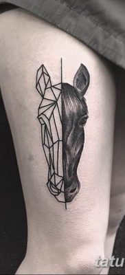 Fotó a lófej tetoválásról 2019.07.24. №006 - lófej tetoválás -
