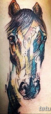 Fotó a lófej tetoválásról 2019.07.24. №037 - lófej tetoválás -