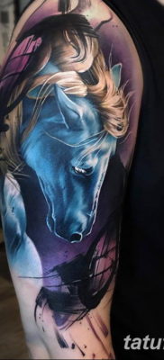 Fotó ló tetoválásról lányoknak 2019.07.24. №021 - ló tetoválás lányoknak -