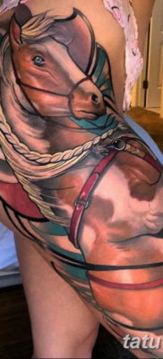 Fotó ló tetoválásról lányoknak 2019.07.24. №023 - ló tetoválás lányoknak -