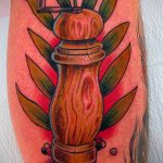 990 -es tetováló malom - a minta egyedi változata, amely jól használható felülvizsgálatra és lóhere tetováló malomként való alkalmazására