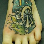 tetováló malom # 25 - a minta exkluzív változata, amely sikeresen használható a Tattoo malom feldolgozásához és alkalmazásához