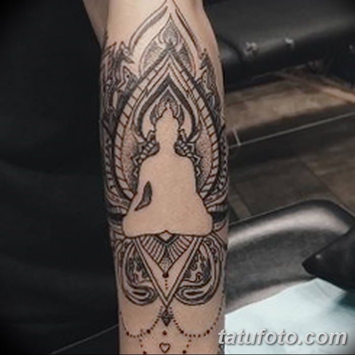 Fotó a tetoválásrajzról Monk 2018.11.21. №017 - Szerzetes tetoválás fotó -