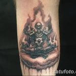 Fotó a tetoválásrajzról Monk 2018.11.21. №014 - Szerzetes tetoválás fotó -