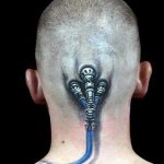 снимка на татуировка на тила от 08.01.2018 №006 - татуировка на тила -