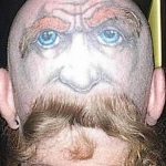 снимка на татуировка на тила от 08.01.2018 №053 - татуировка на тила -