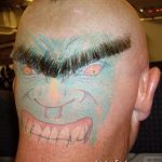 снимка на татуировка на тила от 08.01.2018 №068 - татуировка на тила -