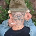 снимка на татуировка на тила от 08.01.2018 №102 - татуировка на тила -