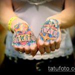 tata tattoo # 508 zanimljiva je verzija uzorka koji se može uspješno koristiti za obradu i primjenu kao tetovaža za tatu i mamu