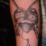 tata tata №344 - ekskluzivna verzija uzorka, koji se može uspješno koristiti za transformaciju i primjenu kao tetovaža tata i kći