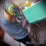 Az organikus tetoválás # 848 a minta hűvös változata, amely sikeresen használható változtatásra és alkalmazásra szerves tetováló hüvelyként