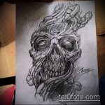 szerves tetoválás # 835 - a minta exkluzív változata, amely jól használható az organikus tetoválás feldolgozására és felhordására az alkaron