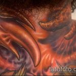 A szerves tetoválás # 234 a minta hűvös változata, amely sikeresen használható a szerves anyagok megváltoztatására és a nyakra való tetoválásra.