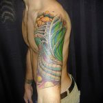 tetováló szerves anyagok №131 - a minta érdekes változata, amely sikeresen használható felülvizsgálatra és alkalmazásra tetováló szerves hüvelyként