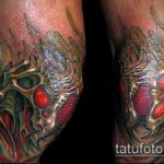 szerves tetoválás # 361 - a minta méltó változata, amely könnyen használható változtatásra és szerves tetoválásként a nyakra