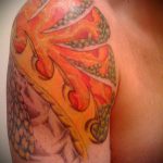 organikus tetoválás # 177 - a minta egyedi változata, amely sikeresen használható a feldolgozásra és a tetoválás szerves lótuszként történő alkalmazására