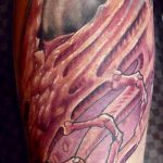 Az organikus tetoválás # 740 a minta hűvös változata, amely sikeresen használható a szerves anyagok megváltoztatására és a nyakra való tetoválásra.