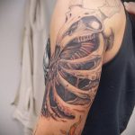 szerves tetoválás # 264 - a minta exkluzív változata, amely sikeresen használható organikus tetoválásként történő átalakításra és alkalmazásra