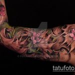 szerves tetoválás # 779 - a minta egyedi változata, amely sikeresen használható organikus tetoválásként történő átalakításra és alkalmazásra