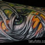 A szerves tetoválás # 294 a minta érdekes változata, amely jól használható a szerves anyagok véglegesítésére és felhelyezésére a lábán tetoválásként