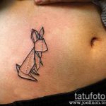 Az origami tetoválás # 262 a minta klassz változata, amely sikeresen használható változtatásra és alkalmazásra origami toll tetoválásként