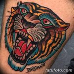 fotó tetoválás tigris vigyora 2018. 06. 01. №072 - tigris tetoválás -
