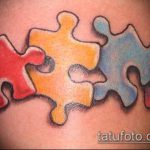 az 531 -es számú tetováló puzzle - a kép hűvös változata, amely jól használható feldolgozásra és tetováló rejtvények felhelyezésére a karon