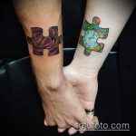 955 -ös számú tetováló puzzle - a minta hűvös változata, amely sikeresen használható változtatáshoz és rajzoláshoz, mint tetováló puzzle akvarell