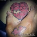 tetováló puzzle 662 - a minta érdekes változata, amely sikeresen használható változtatásra és alkalmazásra tetováló rejtvényként párosítva