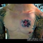 726 -os tetováló puzzle - a minta hűvös változata, amely sikeresen használható a nyakon lévő puzzle -tetoválás átalakítására és alkalmazására