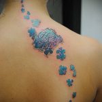 190 -es tetováló rejtvény - a minta érdekes változata, amely jól használható átalakításra és tetováló puzzle -ként és mérlegként történő alkalmazásra