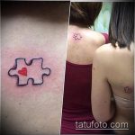 A 193 -as számú tetováló puzzle a minta méltó változata, amely sikeresen használható a lábfejre való rejtvénytetováláshoz