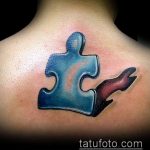 az 542 -es számú tetováló puzzle - a minta érdekes változata, amely sikeresen használható feldolgozásra és tetováló puzzle -helyként történő alkalmazásra