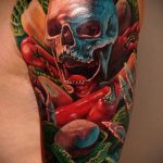 paprika tetoválás száma 494 - a minta egyedi változata, amely jól használható felülvizsgálatra és tetováló paprikaként történő alkalmazásra