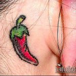 paprika tetoválás # 992 - a minta méltó változata, amely jól használható felülvizsgálatra és tetoválásként chili paprika