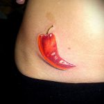 A borsos tetoválás # 929 a minta méltó változata, amely sikeresen használható változtatásra és alkalmazásra tetoválásként