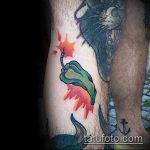 borsos tetoválás №669 - a minta exkluzív változata, amely jól használható átalakítására és tetoválására paprika tetőként az alján