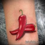 A paprika tetoválás # 637 a minta hűvös változata, amelyet sikeresen lehet használni a felülvizsgálathoz és a pápa tetoválásához.