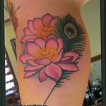 fotó egy pávatoll tetoválásról, kelte: 2018.06.26. №154 - tetoválás pávatoll -