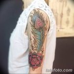 fotó egy pávatoll tetoválásról, kelte: 2018.06.26. №293 - tetoválás pávatoll -