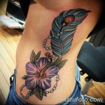 fotó egy pávatoll tetoválásról, kelte: 2018.06.26. №291 - tetoválás pávatoll -