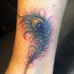 fotó egy pávatoll tetoválásról, kelte: 2018.06.26. №009 - tetoválás pávatoll -