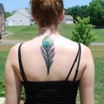 fotó egy pávatoll tetoválásról, kelte: 2018.06.26. №271 - tetoválás pávatoll -