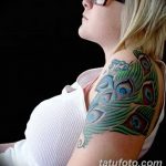 fotó egy pávatoll tetoválásról, kelte: 2018.06.26. №270 - tetoválás pávatoll -