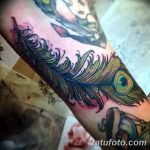 fotó egy pávatoll tetoválásról, kelte: 2018.06.26. №229 - tetoválás pávatoll -