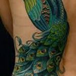 fotó páva toll tetoválásról, kelte: 2018.06.26. №211 - tetoválás pávatoll -