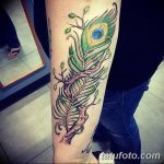 fotó páva toll tetoválásról, kelte: 2018.06.26. №046 - tetoválás pávatoll -