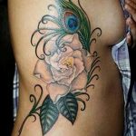 fotó egy pávatoll tetoválásról, kelte: 2018.06.26. №175 - tetoválás pávatoll -