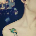 fotó egy pávatoll tetoválásról, kelte: 2018.06.26. №183 - tetoválás pávatoll -