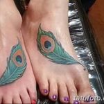 fotó egy pávatoll tetoválásról, kelte: 2018.06.26. №070 - tetoválás pávatoll -